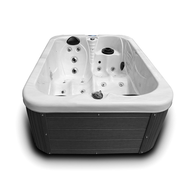 50HZ 220V 240V 2 লাউঞ্জ এক্রাইলিক এয়ার ম্যাসেজ ওয়ার্লপুল আউটডোর হট টব